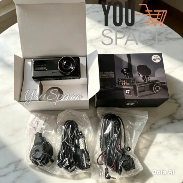 CAMARA PARA  AUTO TRIPLE- CONEXION WIFI