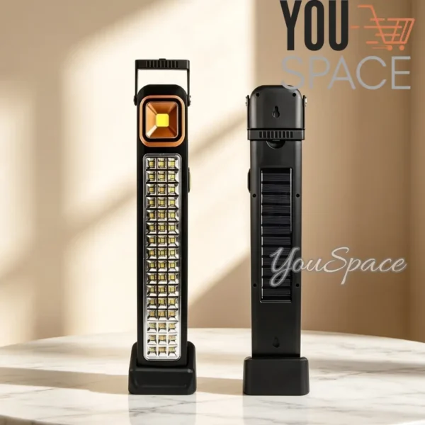 LAMPARA SOLAR DE EMERGENCIA 48LED (2) LAMPARA SOLAR DE EMERGENCIA -48 LED (RECARGABLE)