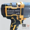 LLAVE DE IMPACTO INALAMBRICA DE ALTO TORQUE MODELO W-075 (5) LLAVE DE IMPACTO INALAMBRICA MOTOR BRUSHLESS 1500NM