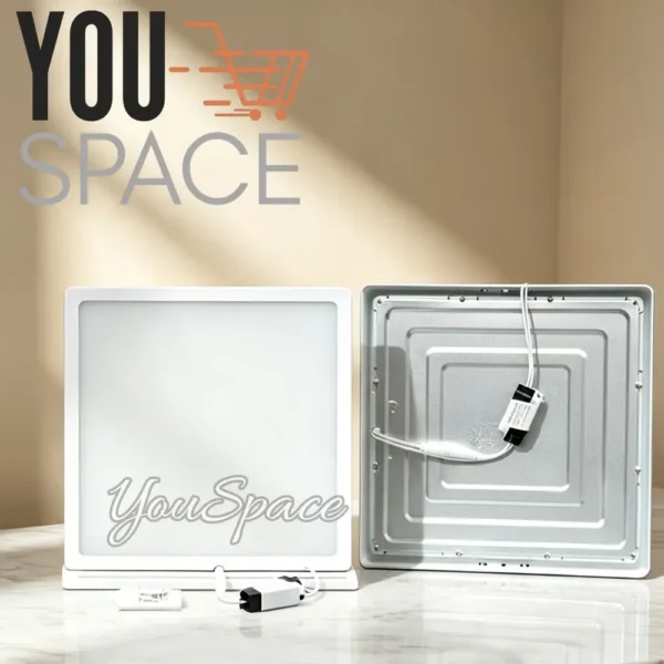 PANEL LED CUADRADA (4) PANEL LED CUADRADO DE 18W- SOBREPUESTO