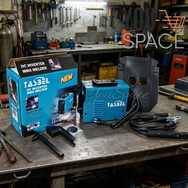 SOLDADOR INVERTE TASBEL (5) KIT SOLDADORA DC INVERTER MMA-350 - TASBEL+ MASCARA DE PROTECCION