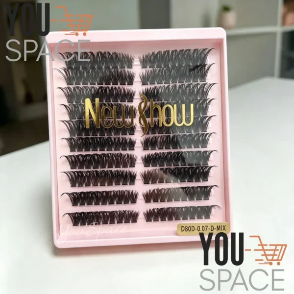 2 - 2026-08-13T130444.620 KIT SET DE PESTAÑAS RACIMO VOLUMEN RUSO 9-14mm Y PEGA SALON PRO 30ML