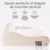 6 (100) ALMOHADA DOBLE ONDA VISCOELASTICA