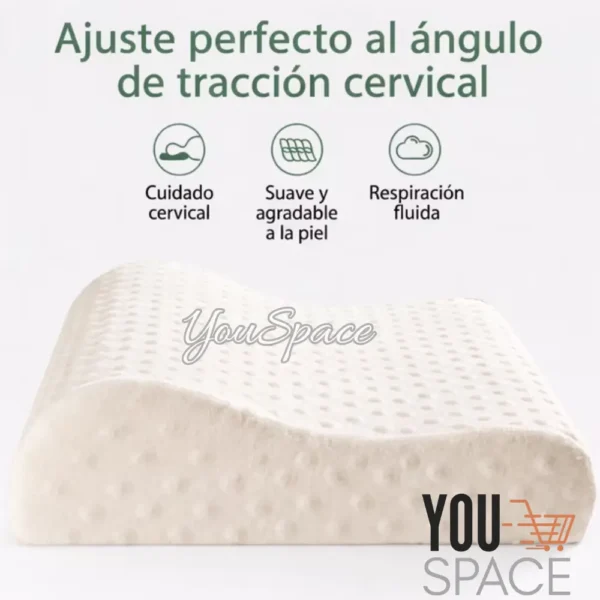 6 (100) ALMOHADA DOBLE ONDA VISCOELASTICA