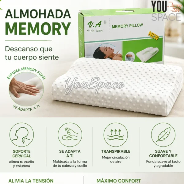 7 (60) ALMOHADA DOBLE ONDA VISCOELASTICA