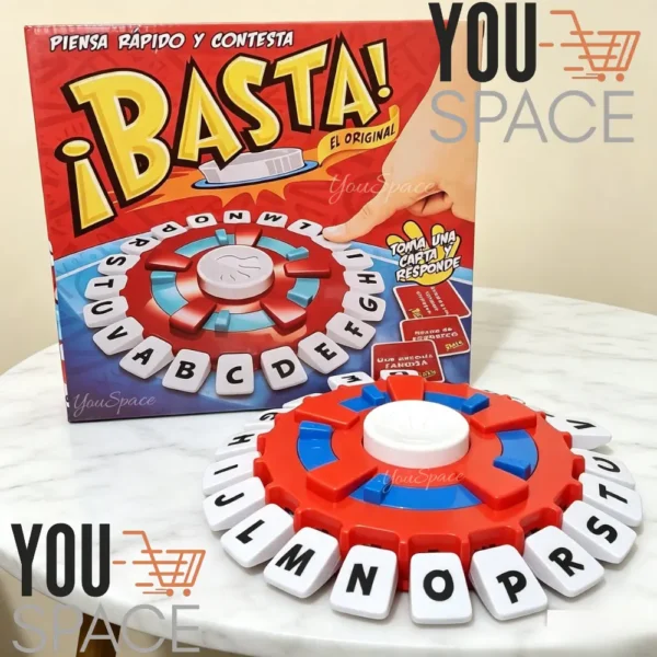 BASTA! JUEGO DE MESA DE VELOCIDAD MENTAL BASTA! JUEGO DE MESA DE VELOCIDAD MENTAL