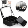 BOLSO COSMETIQUERO (7) BOLSO COSMETIQUEROCON ESPEJO LED USB