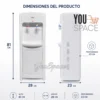 DISPENSADOR DE AGUA FRIA Y CALIENTE (6) DISPENSADOR DE AGUA CALIENTE Y FRIA