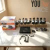 KIT VIDEOVIGILANCIA 8 CAMARAS CON DVR (2) KIT VIDEOVIGILANCIA 8 CÁMARAS CON DVR