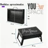 PARRILLERA PORTATIL A CARBON PLEGABLE (6) PARRILLERA PORTATIL A CARBON PLEGABLE