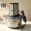 PROCESADOR DE ALIMENTOS CON ENVASE DE ACERO INOXIDABLE 2L (2) PROCESADOR DE ALIMENTOS CON ENVASE DE ACERO INOXIDABLE 2L-250W