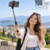BASTON SELFIE EXTENSIBLE CON TRIPODE INTEGRADO (3) BASTON SELFIE EXTENSIBLE CON TRIPODE INTEGRADO CON BLUETOOH