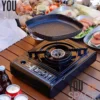 COCINILLA PORTATIL A GAS TIPO MALETIN BDZ-155-A (4) COCINA PORTATIL A GAS PARA CAMPING 1 HONILLA BDZ-155-A