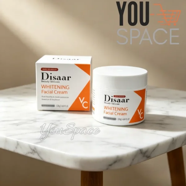 CREMA FACIAL BLANQUEADORA CON VITAMINA C DISAAR (3) CREMA FACIAL BLANQUEADORA CON VITAMINA C DISAAR