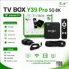 DECODIFICADOR TV BOX 8K CON COMANDO DE VOZ