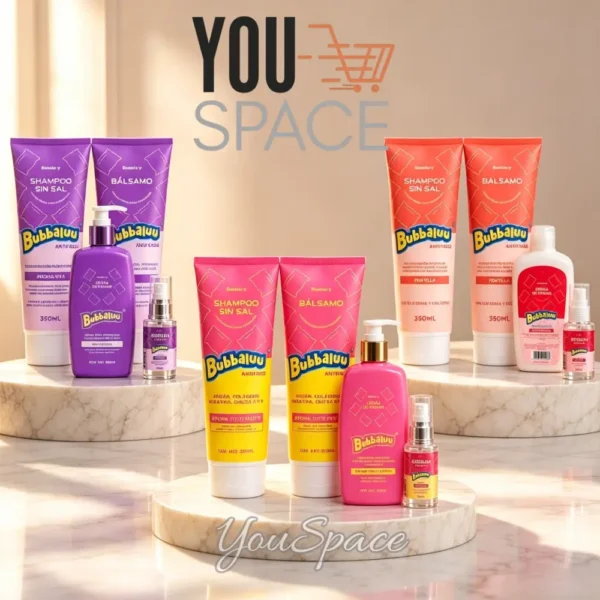 KIT CAPILAR BUBBALUU 4 PRODUCTOS (4) KIT CAPILAR BUBBALUU 4 PRODUCTOS