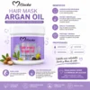 MASCARILLAS CAPILAR HAIR MASK MISUCKA 450 GRAMOS (6) MASCARILLAS CAPILAR HAIR MASK MORADA MISUCKA 450 GRAMOS
