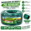 ROLLO MANGUERA DE AGUA 3/4 50 METROS