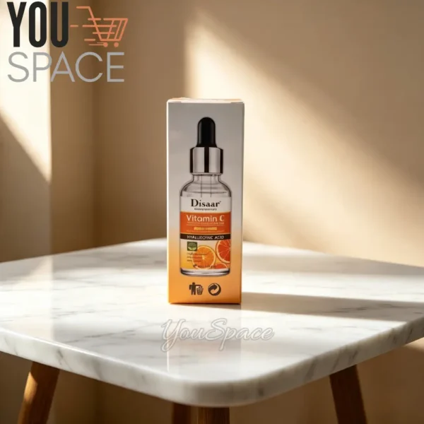 SERUM FACIAL DE VITAMINA C + ACIDO HIALURONICO DISAAR