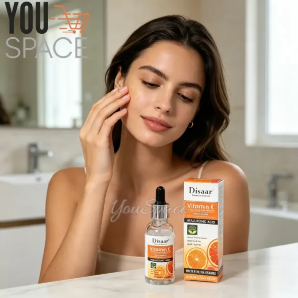 SERUM DE VITAMINA C + ACIDO HIALURONICO DISAAR (4) SERUM FACIAL DE VITAMINA C + ACIDO HIALURONICO DISAAR