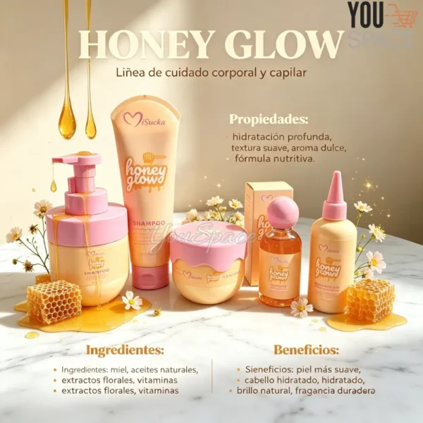 SET CAPILAR DE EXTRACTO DE MIEL CON TRATAMIENTO CAPILAR 5 PRODUCTOS MISUCKA (4) SET CAPILAR DE EXTRACTO DE MIEL CON TRATAMIENTO CAPILAR 5 PRODUCTOS MISUCKA